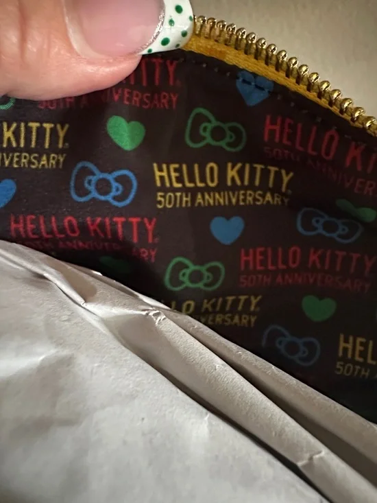 Hello Kitty Loungefly Fanny pack Crossbody 50th anniversary NWT - Picture 6 of 6